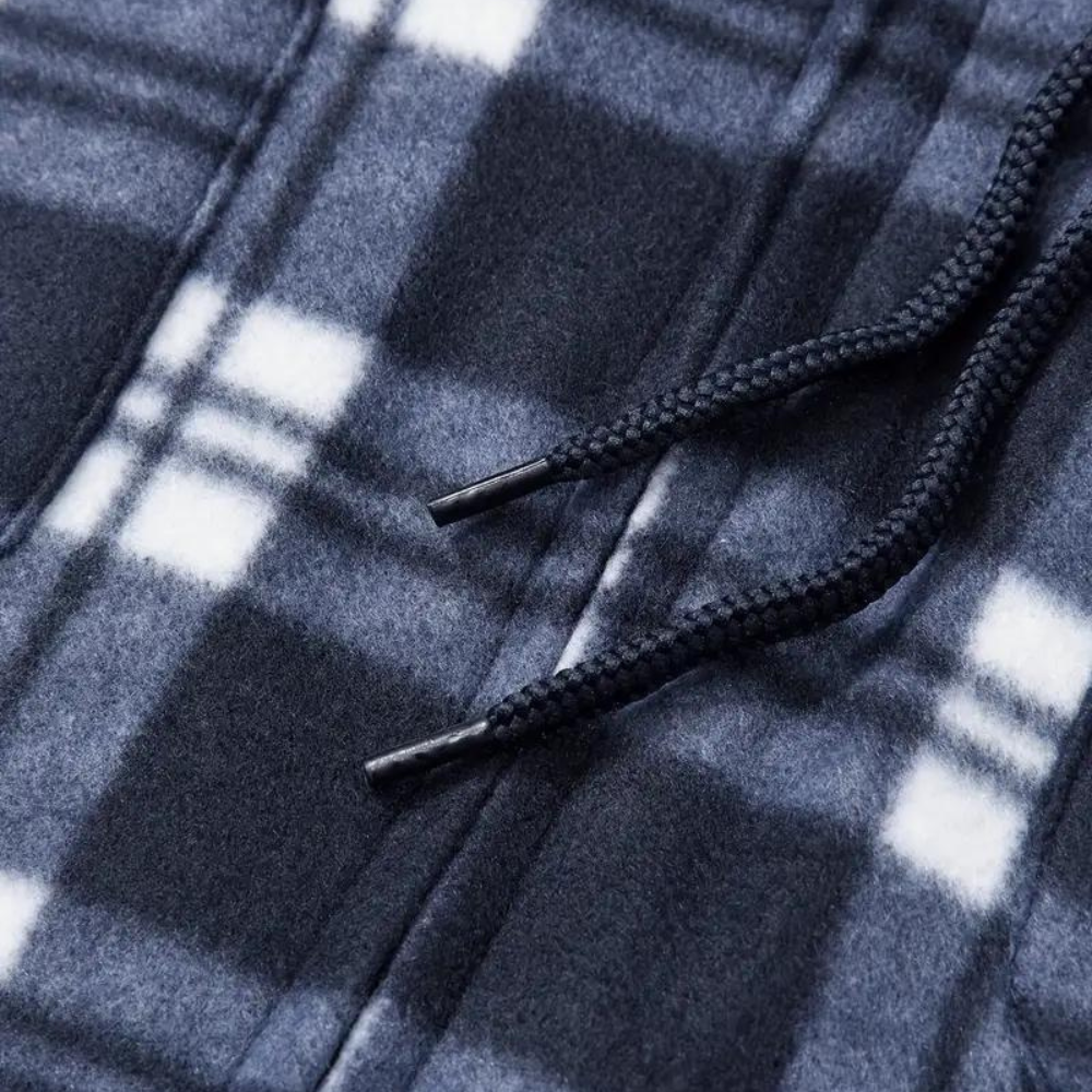 Tim- Men's Hooded Plaid Jacket