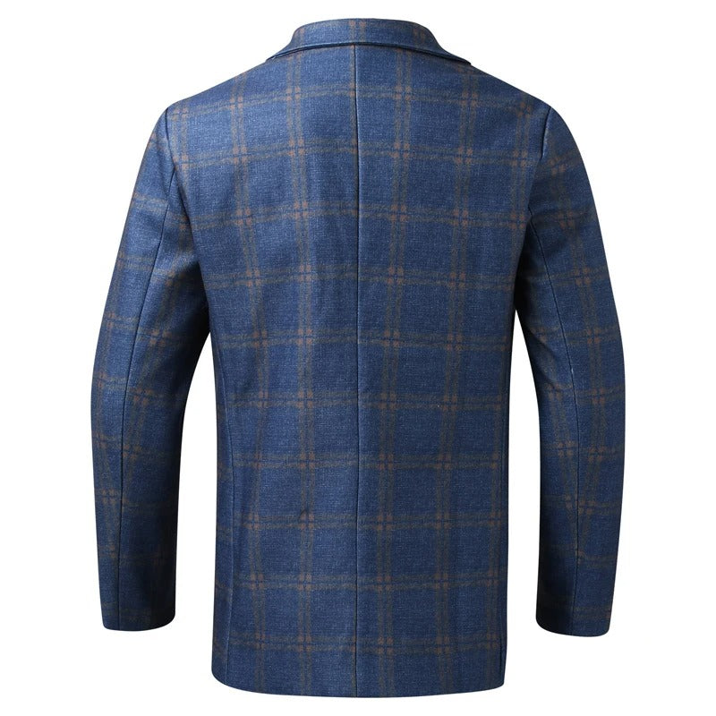 Josue - Men's Checked Blazer