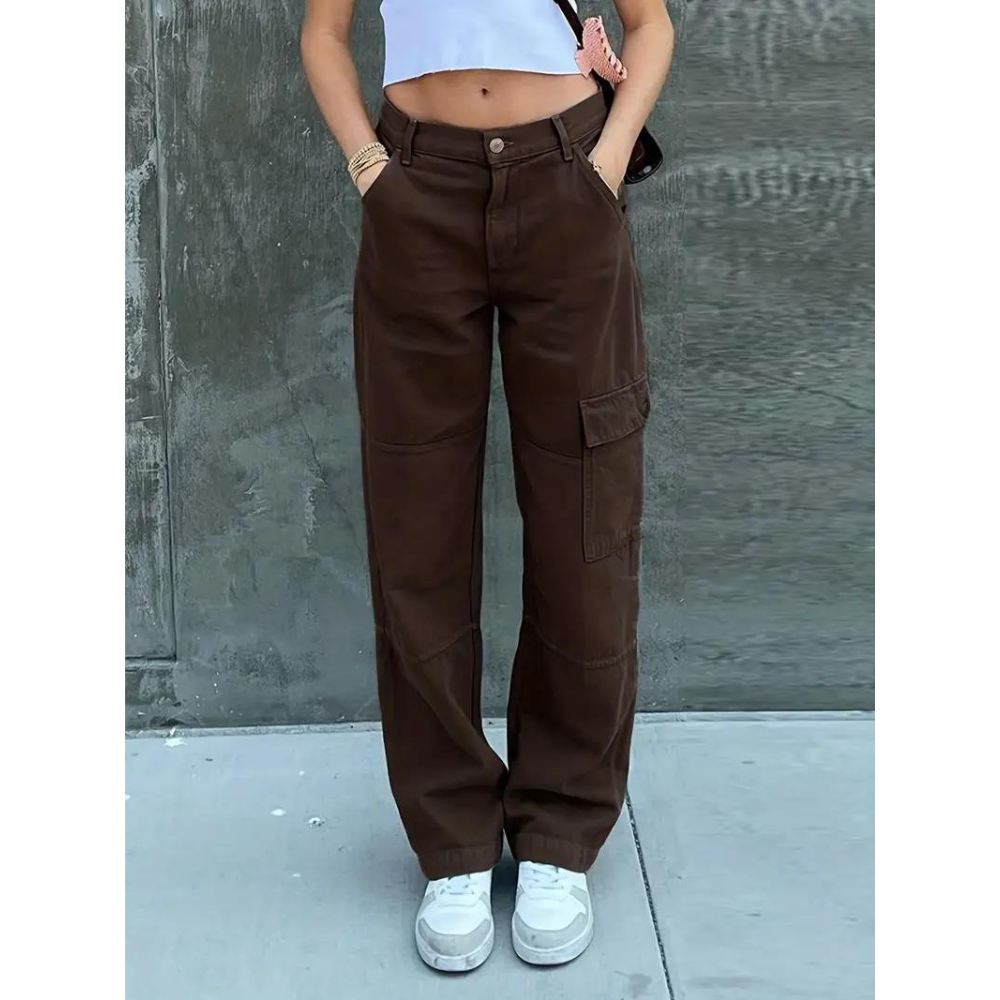 Faye -  Ladies' casual cargo pants