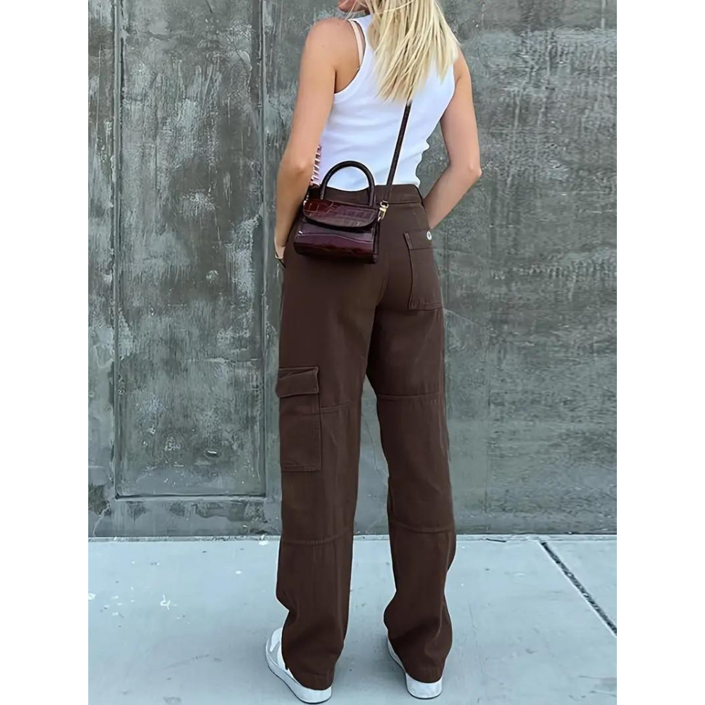 Faye -  Ladies' casual cargo pants