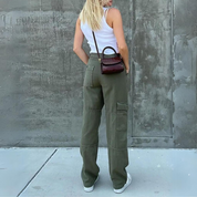 Faye -  Ladies' casual cargo pants