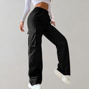 Jacqueline - Women's cargo pants with pocket