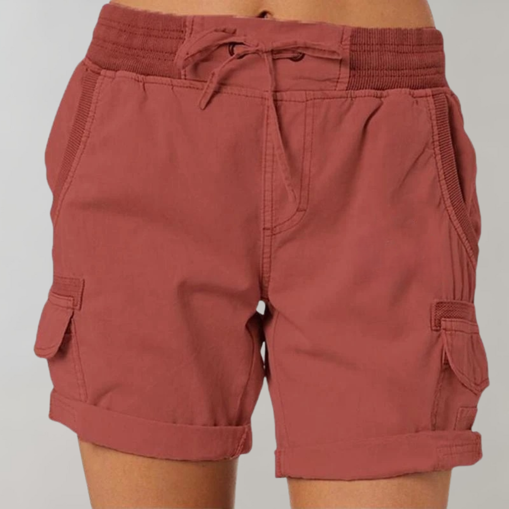 Kora -  Women's elevated high-waisted shorts