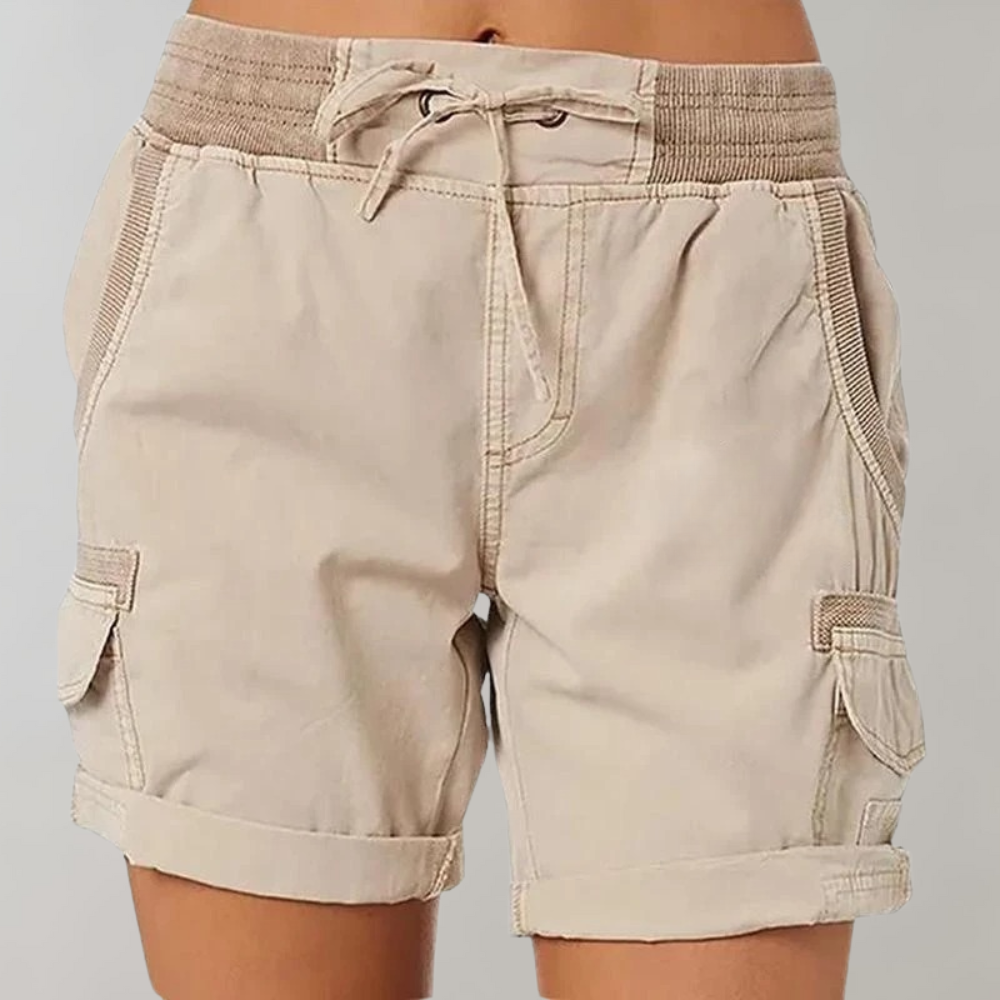 Kora -  Women's elevated high-waisted shorts