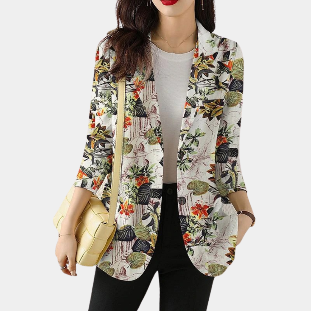 Lorelai -  Women's floral blazer