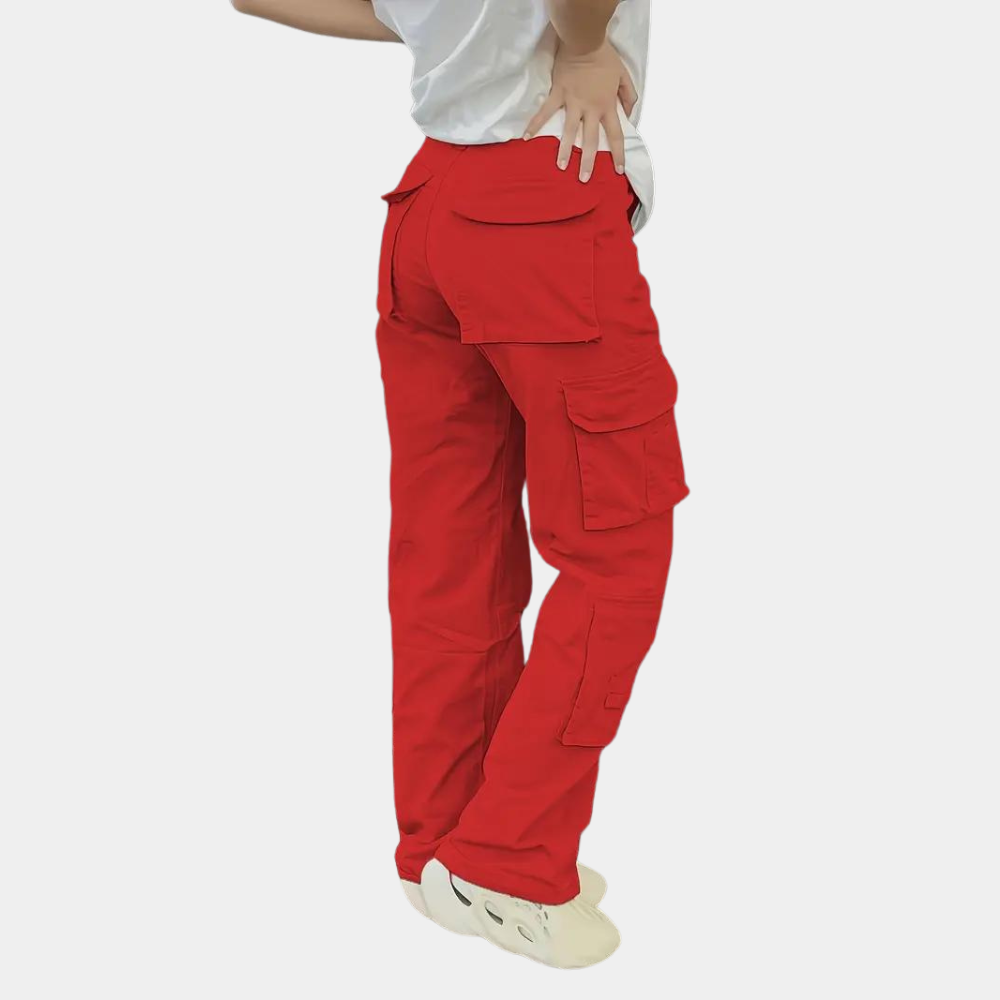 Talia - Cargo pants for women with multiple pockets