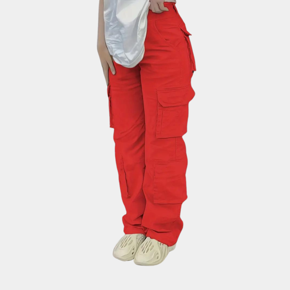 Talia - Cargo pants for women with multiple pockets