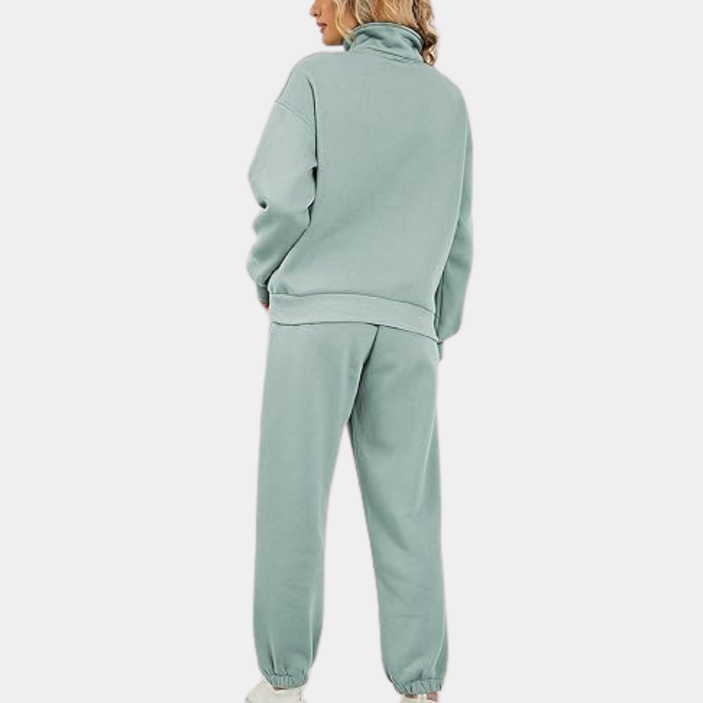 Kaiya - Women's cosy tracksuit with zip and jumper