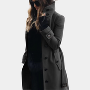 Veda - Women's fashionable and cosy Trenchcoat