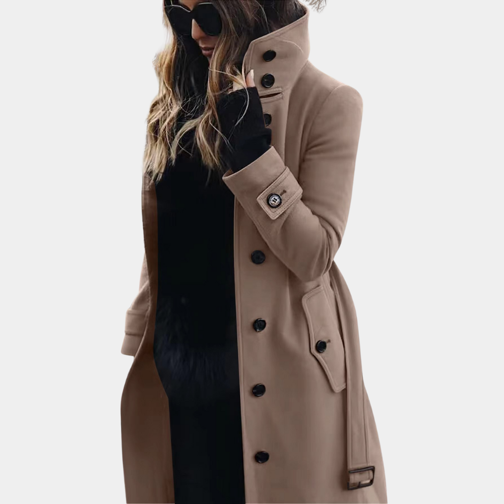 Veda - Women's fashionable and cosy Trenchcoat