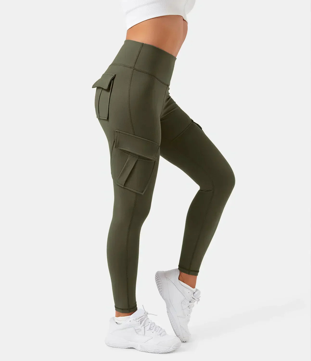 Sheila - Fashionable cargo leggings