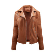 Saige -  A chic leather jacket for women