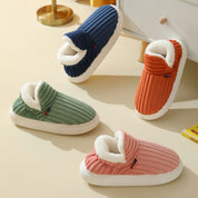 Louisa - Slippers made of warm fleece for the winter season