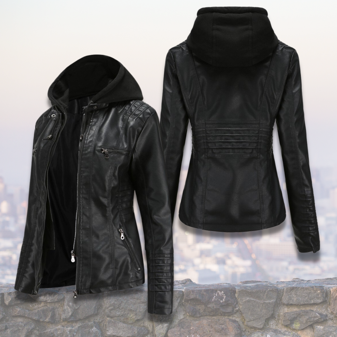 Thalia - A cozy leather jacket