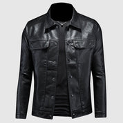 Theodore - Men's Leather Motorcycle Jacket