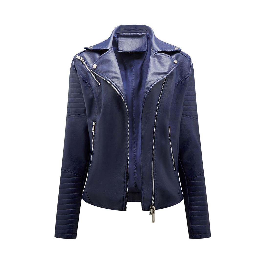 Saige -  A chic leather jacket for women