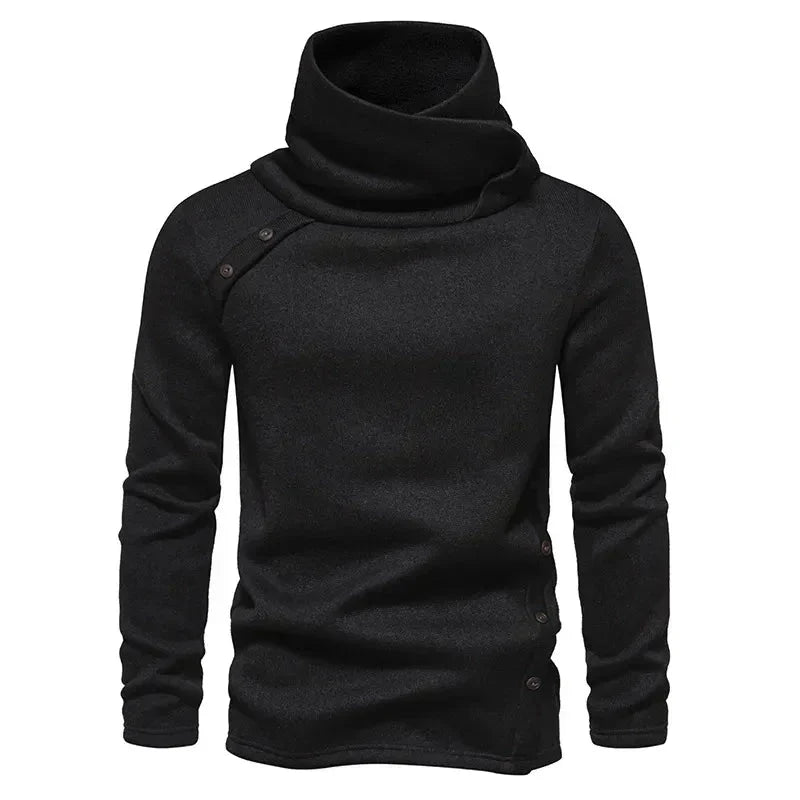 Maximo - Comfortable Jumper with a High Collar