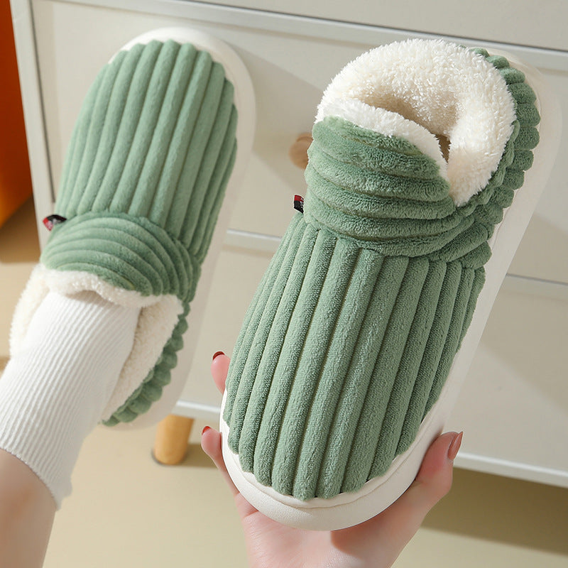 Louisa - Slippers made of warm fleece for the winter season