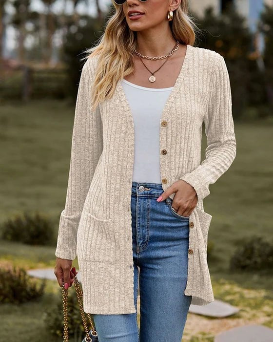 Chaya - Long-sleeved cardigan for women