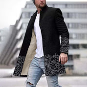 Titus - Fashionable men's jacket with unique pattern