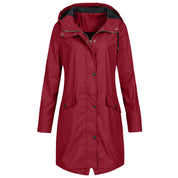 Harlow - Waterproof raincoat with hood