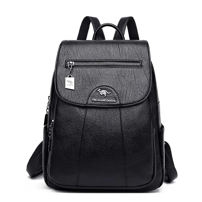 Nevaeh - Women's leather backpack