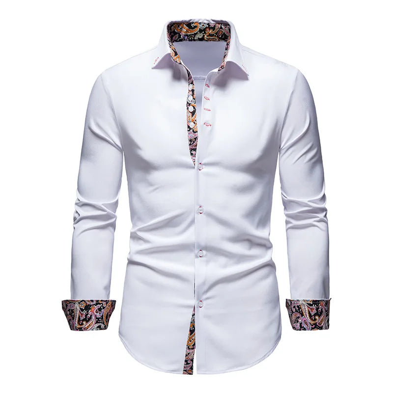 Lawrence - Shirts with matching paisley prints