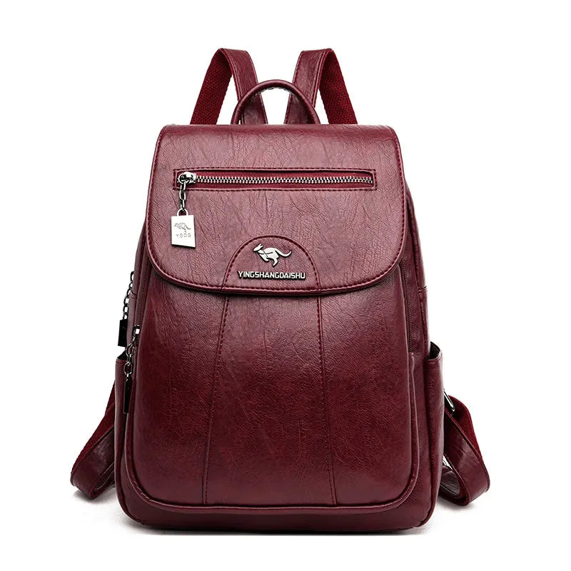 Nevaeh - Women's leather backpack