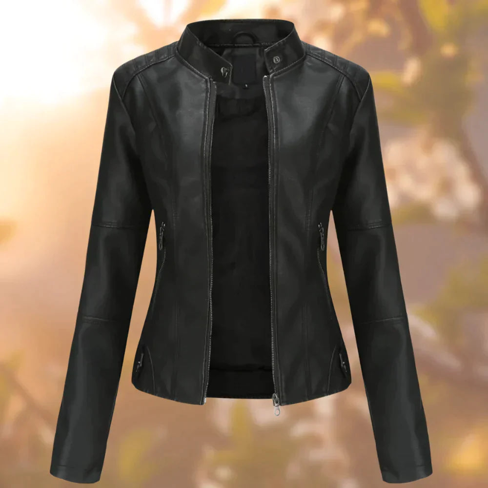 Paislee - Women's leather jacket