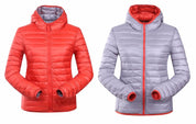 Araceli - Women's Reversible, ultra-light down jacket