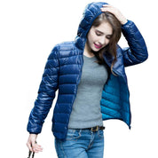 Araceli - Women's Reversible, ultra-light down jacket