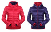 Araceli - Women's Reversible, ultra-light down jacket