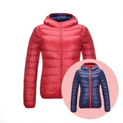 Araceli - Women's Reversible, ultra-light down jacket