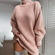 Evelien - Comfy Turtleneck Dress