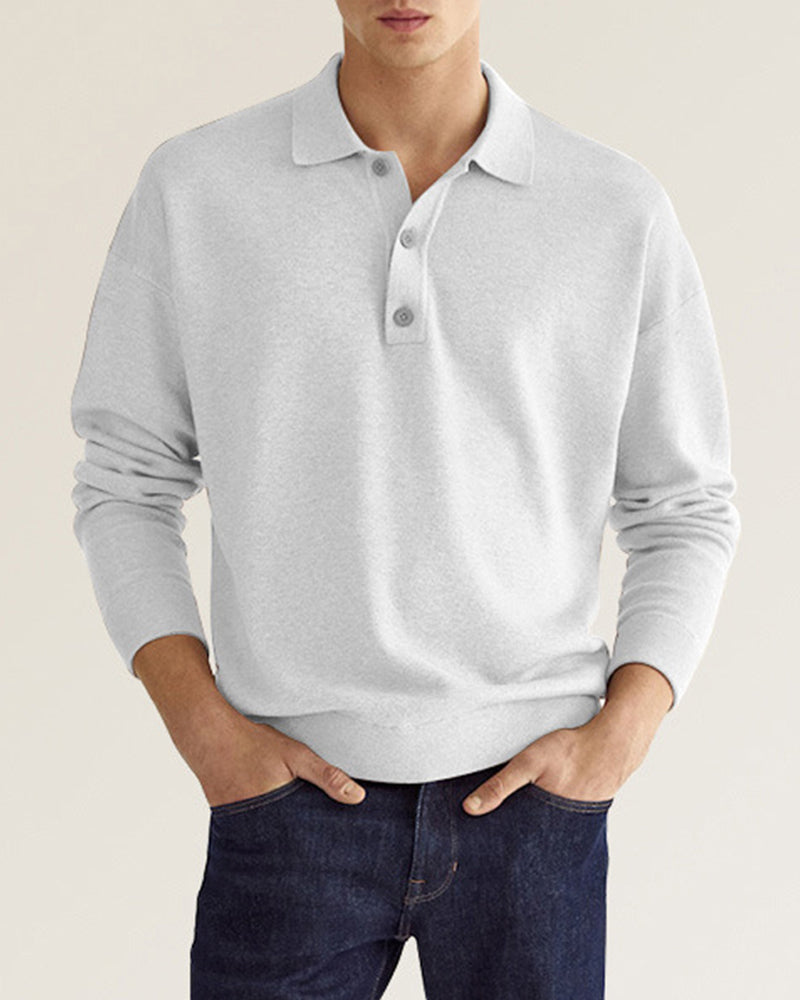 Armando - Shirt with a button placket and long sleeves