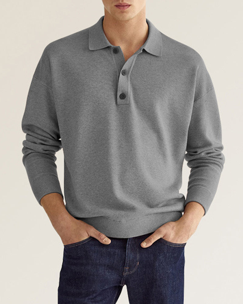 Armando - Shirt with a button placket and long sleeves