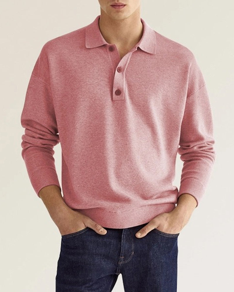 Armando - Shirt with a button placket and long sleeves