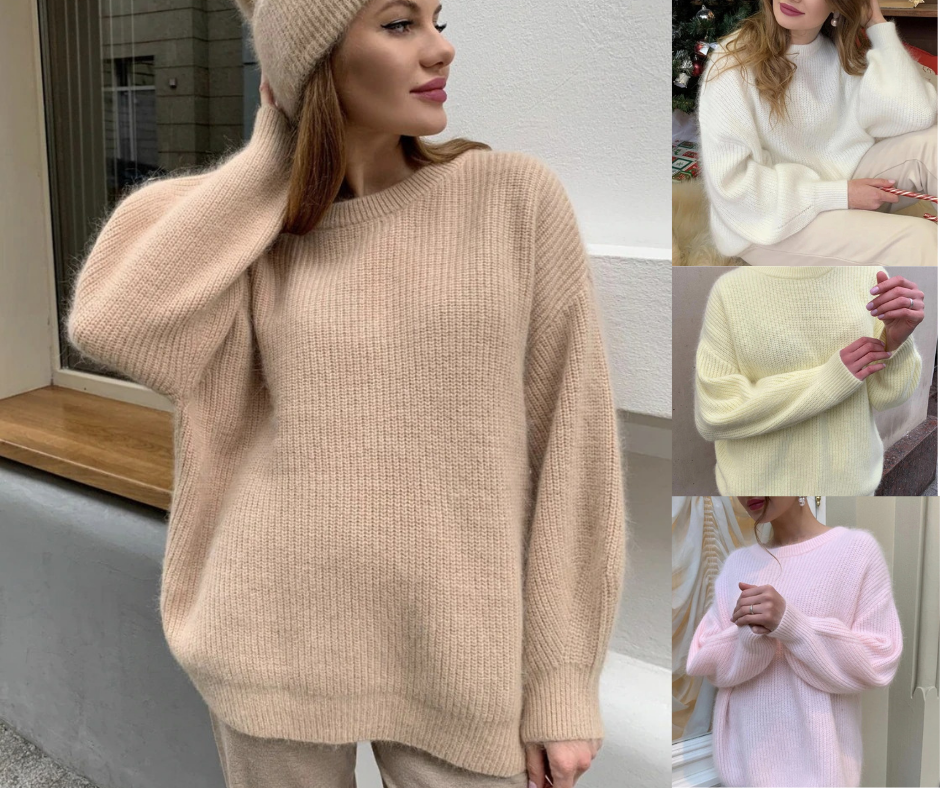 Bonnie - Cashmere sweater stylish and comfortable for women