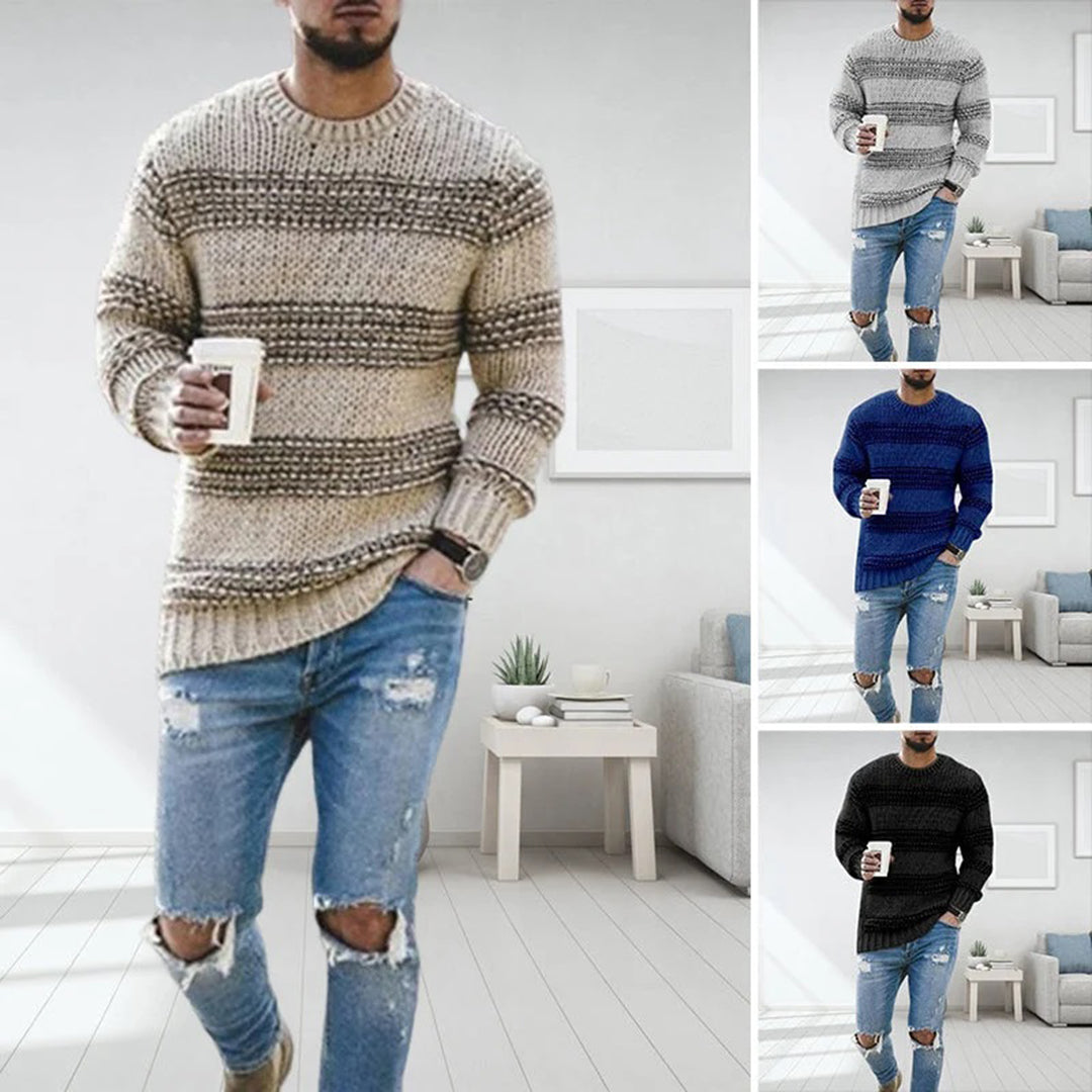 Wouter - Chunky Knitted Scandinavian Men's Sweater