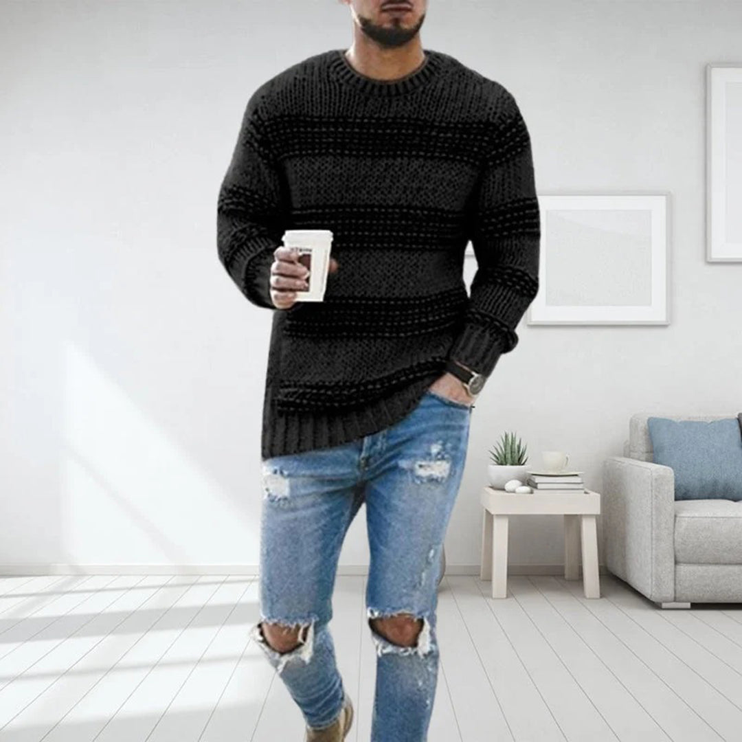 Wouter - Chunky Knitted Scandinavian Men's Sweater