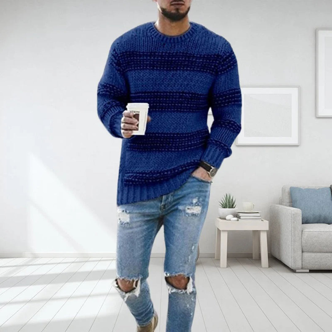 Wouter - Chunky Knitted Scandinavian Men's Sweater