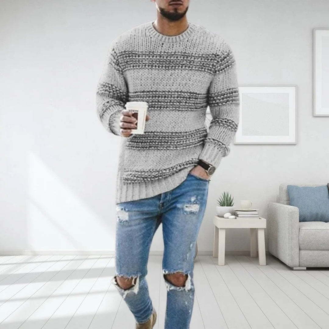 Wouter - Chunky Knitted Scandinavian Men's Sweater