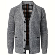 Malcolm - Men's V-Neck Cardigan