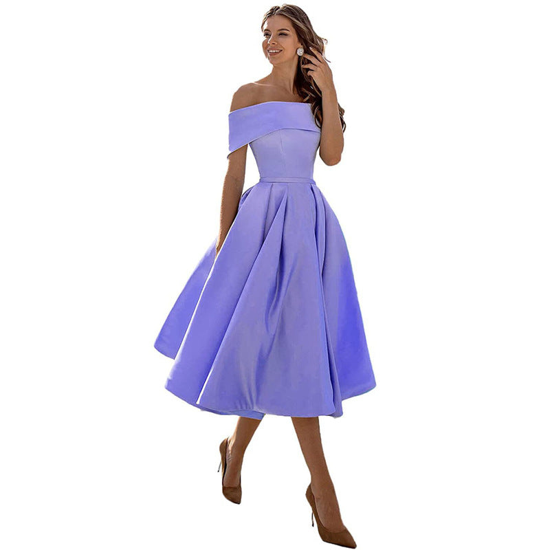 Aria - Elegant satin party dress