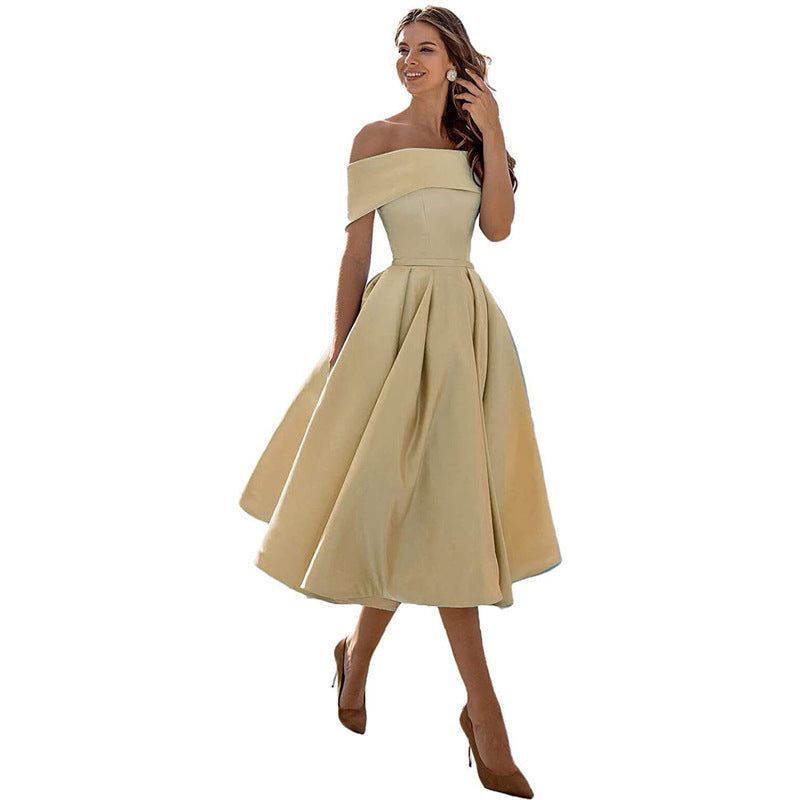 Aria - Elegant satin party dress