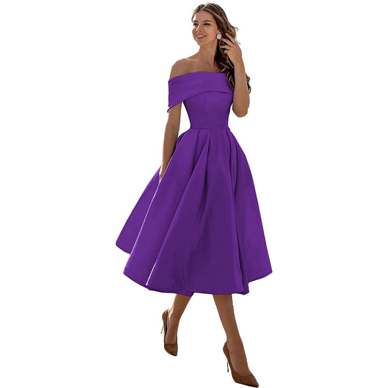 Aria - Elegant satin party dress