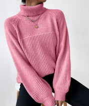 Kennedi - Warm Knitted Turtleneck Sweater for Women