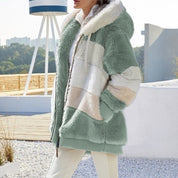 Marrit - Fiber Jacket with Plush Hood