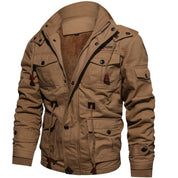 Santiago - Men's contemporary, fashionable winter jacket with fleece lining