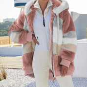 Marrit - Fiber Jacket with Plush Hood